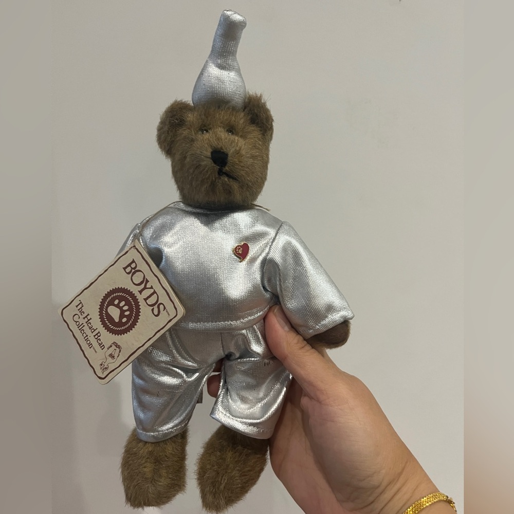 THE WIZARD OF OZ Tinman Boyds Teddy Bear Plush Toy Stuffed Collectible Plushie